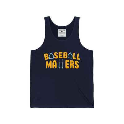 BASEBALL MATTERS - Unisex Jersey Tank