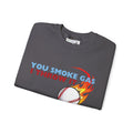 SMOKE GAS, THROW IT - Unisex Heavy Blend™ Crewneck Sweatshirt