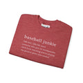 BASEBALL JUNKIE (Definition) - Unisex Heavy Blend™ Crewneck Sweatshirt