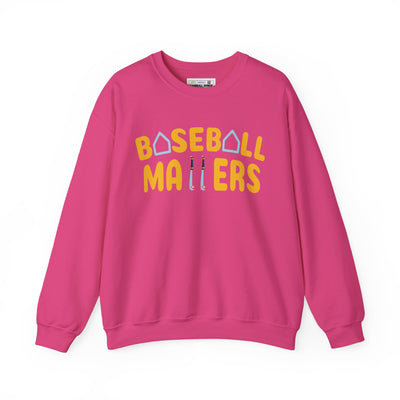 BASEBALL MATTERS - Unisex Heavy Blend™ Crewneck Sweatshirt
