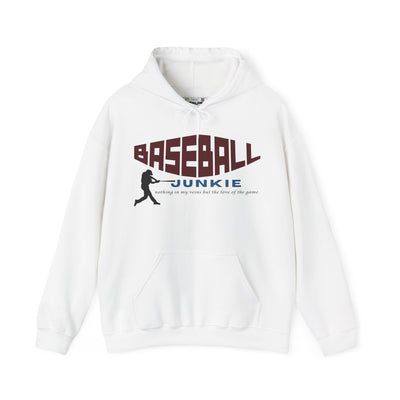 BASEBALL JUNKIE - Unisex Heavy Blend™ Hooded Sweatshirt