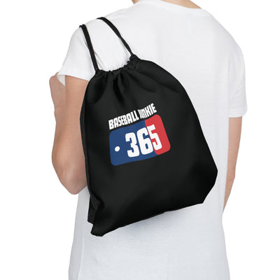 BASEBALL JUNKIE 365 - Outdoor Drawstring Bag