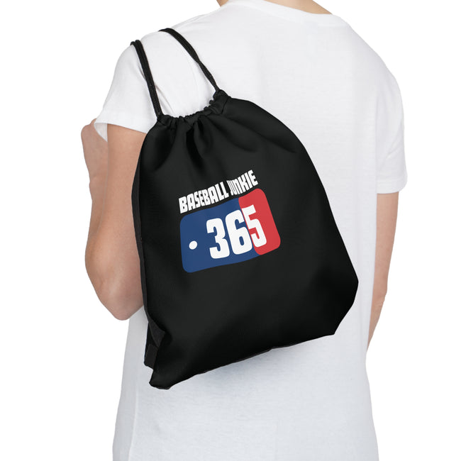 BASEBALL JUNKIE 365 - Outdoor Drawstring Bag