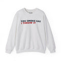 SMOKE GAS (Plain) - Unisex Heavy Blend™ Crewneck Sweatshirt