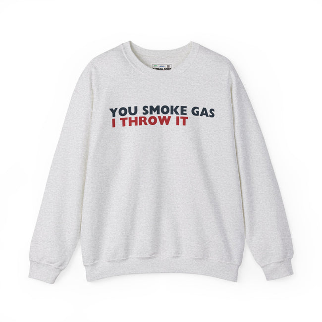 SMOKE GAS (Plain) - Unisex Heavy Blend™ Crewneck Sweatshirt