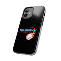 SMOKE GAS, THROW IT - Tough Phone Cases (Black)