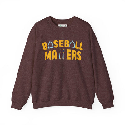 BASEBALL MATTERS - Unisex Heavy Blend™ Crewneck Sweatshirt