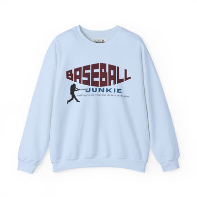 BASEBALL JUNKIE - Unisex Heavy Blend™ Crewneck Sweatshirt