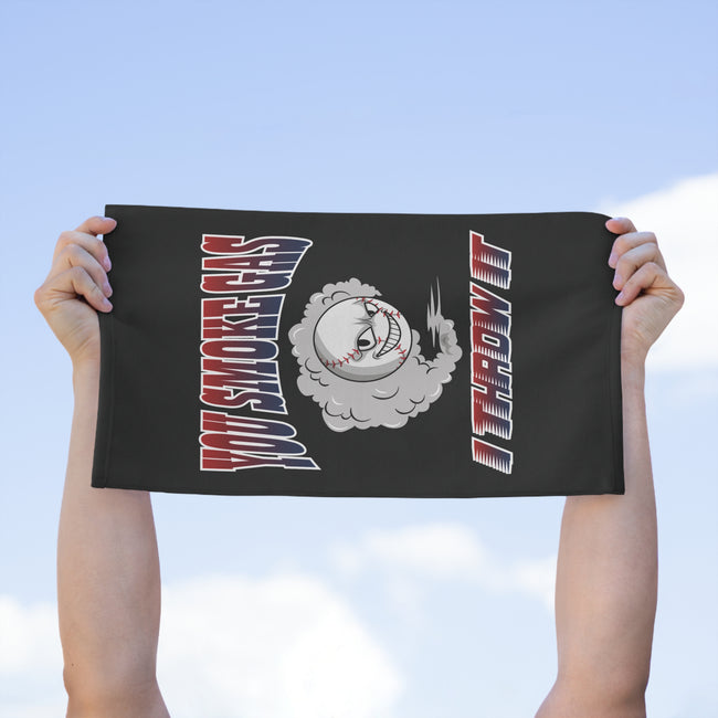 SMOKE GAS - Rally Towel (Black)