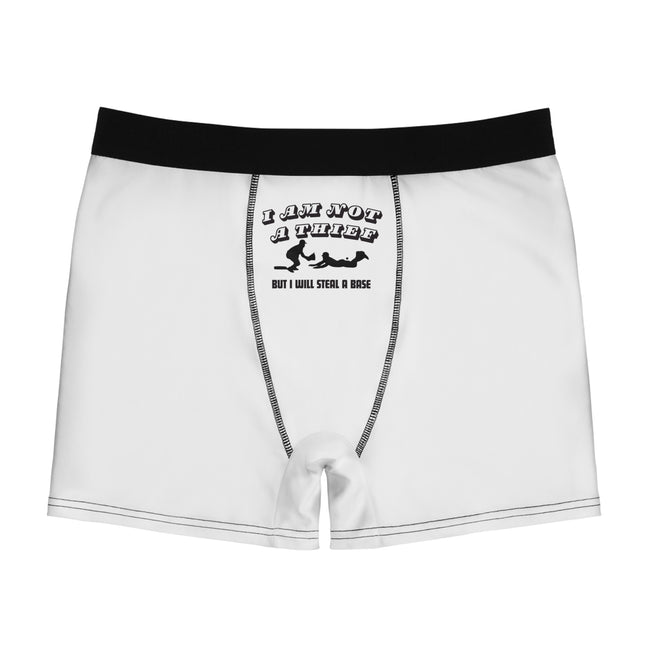 Not a Thief Men's Boxer Briefs (AOP)