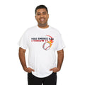 SMOKE GAS, THROW IT - Unisex Heavy Cotton Tee