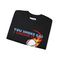 SMOKE GAS, THROW IT - Unisex Heavy Blend™ Crewneck Sweatshirt