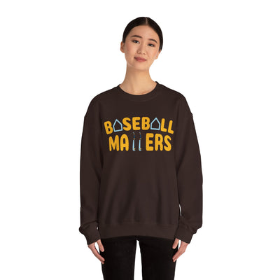 BASEBALL MATTERS - Unisex Heavy Blend™ Crewneck Sweatshirt