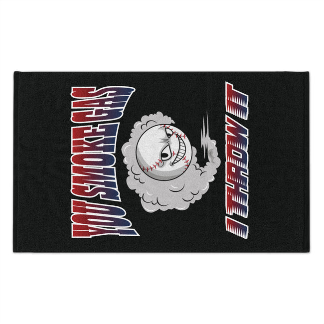 SMOKE GAS - Rally Towel (Black)