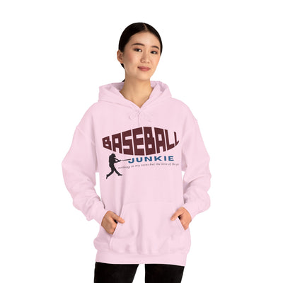 BASEBALL JUNKIE - Unisex Heavy Blend™ Hooded Sweatshirt