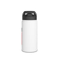 Baseball Junkie 365 Stainless Steel Water Bottle, Standard Lid