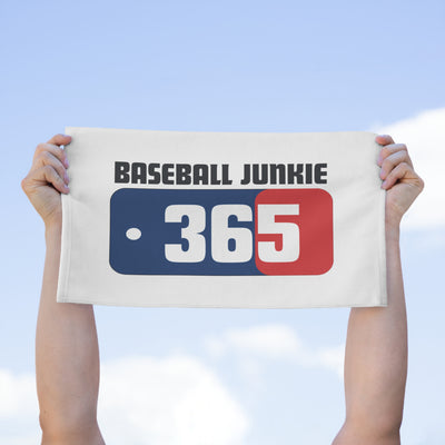 BASEBALL JUNKIE 365 - Rally Towel (White)