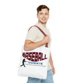 BASEBALL JUNKIE - Tote Bag (White)