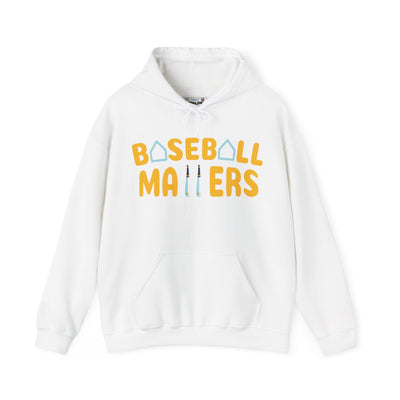 BASEBALL MATTERS - Unisex Heavy Blend™ Hooded Sweatshirt