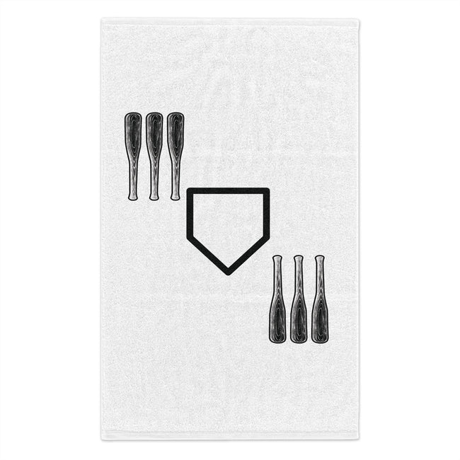 3 UP, 3 DOWN - Rally Towel (White)