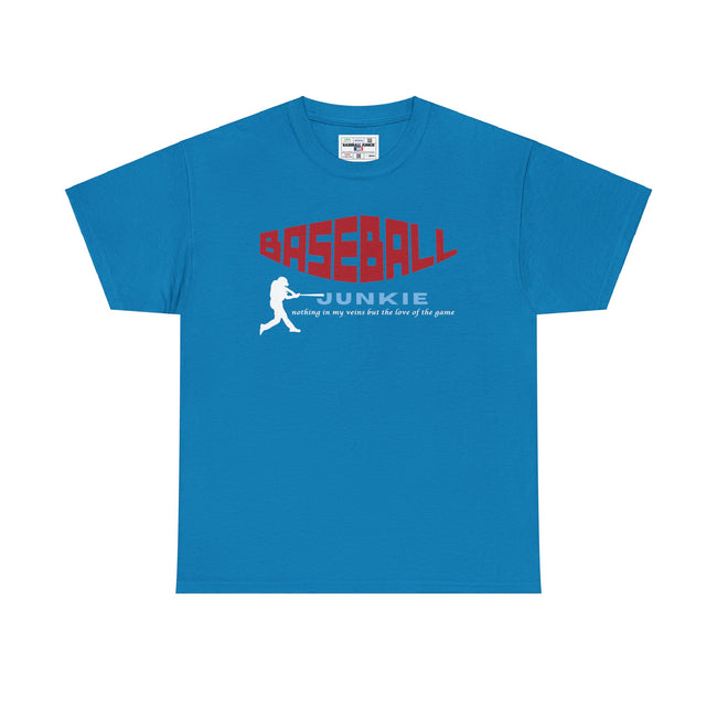 BASEBALL JUNKIE - Unisex Heavy Cotton Tee