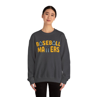 BASEBALL MATTERS - Unisex Heavy Blend™ Crewneck Sweatshirt