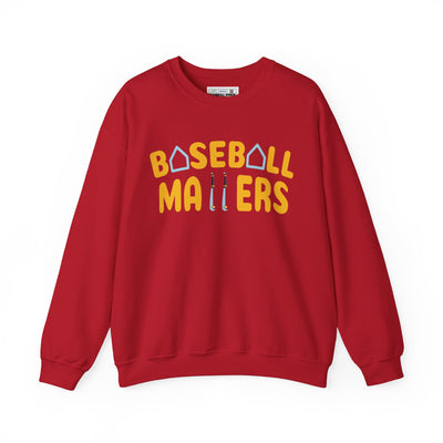 BASEBALL MATTERS - Unisex Heavy Blend™ Crewneck Sweatshirt