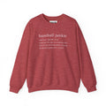 BASEBALL JUNKIE (Definition) - Unisex Heavy Blend™ Crewneck Sweatshirt