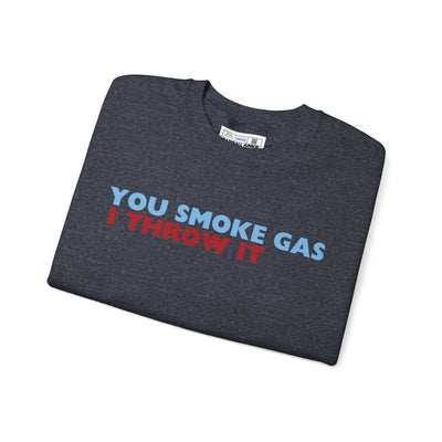 SMOKE GAS (Plain) - Unisex Heavy Blend™ Crewneck Sweatshirt