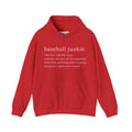 BASEBALL JUNKIE (definition hoodie-dark colors)