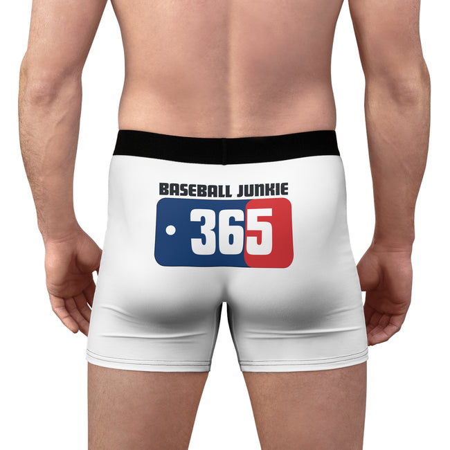 Baseball Junkie 365 Men's Boxer Briefs (AOP)