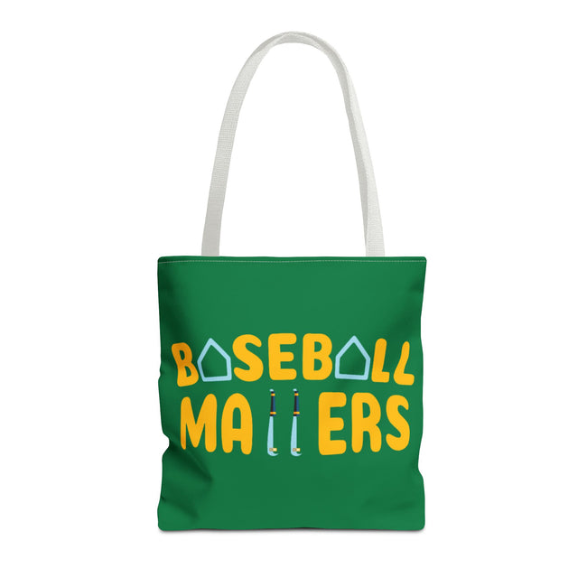 BASEBALL MATTERS - Tote Bag (Green)