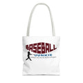 BASEBALL JUNKIE - Tote Bag (White)
