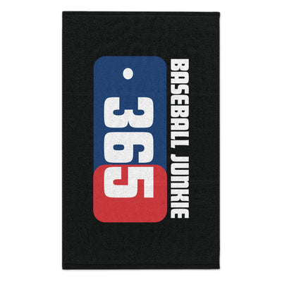 BASEBALL JUNKIE 365 - Rally Towel (Black)