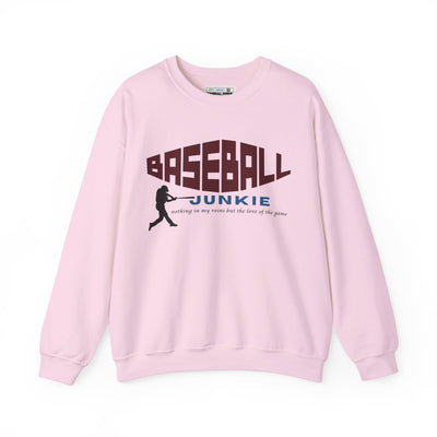 BASEBALL JUNKIE - Unisex Heavy Blend™ Crewneck Sweatshirt