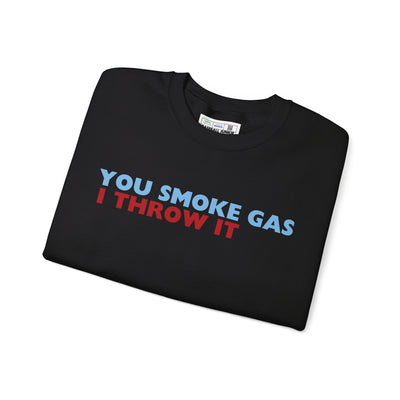 SMOKE GAS (Plain) - Unisex Heavy Blend™ Crewneck Sweatshirt