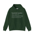 BASEBALL JUNKIE (definition hoodie-dark colors)