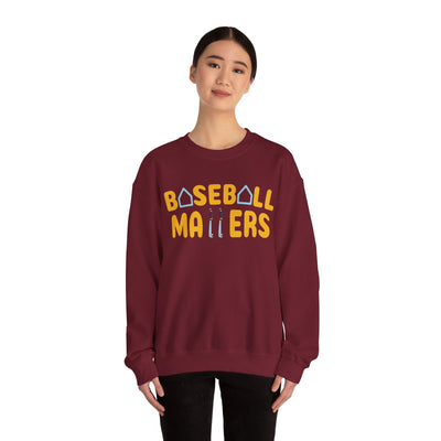 BASEBALL MATTERS - Unisex Heavy Blend™ Crewneck Sweatshirt