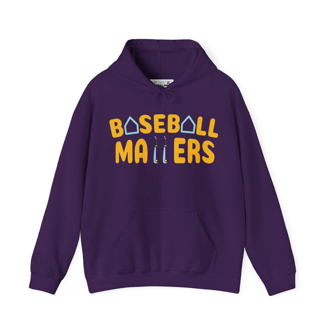BASEBALL MATTERS - Unisex Heavy Blend™ Hooded Sweatshirt