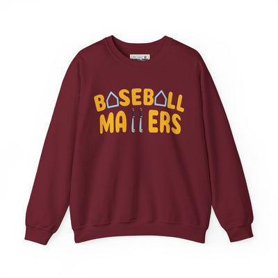 BASEBALL MATTERS - Unisex Heavy Blend™ Crewneck Sweatshirt