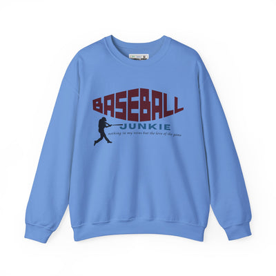 BASEBALL JUNKIE - Unisex Heavy Blend™ Crewneck Sweatshirt