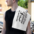 NOT A THIEF - Rally Towel (White)