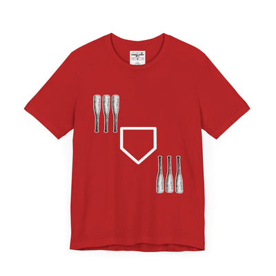 3 UP 3 DOWN - Unisex Jersey Short Sleeve Tee