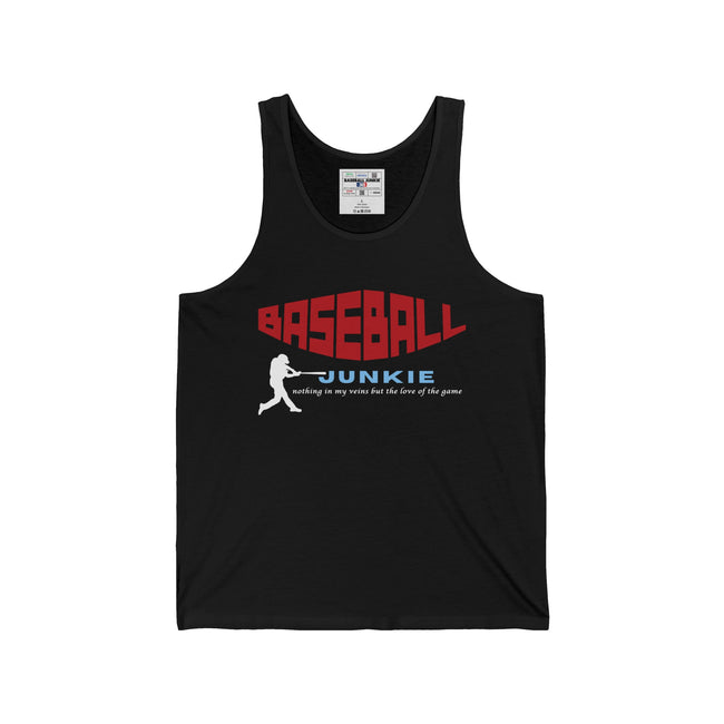 BASEBALL JUNKIE - Unisex Jersey Tank