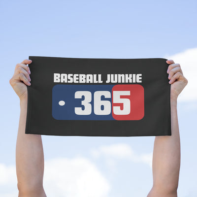 BASEBALL JUNKIE 365 - Rally Towel (Black)