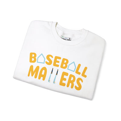 BASEBALL MATTERS - Unisex Heavy Blend™ Crewneck Sweatshirt