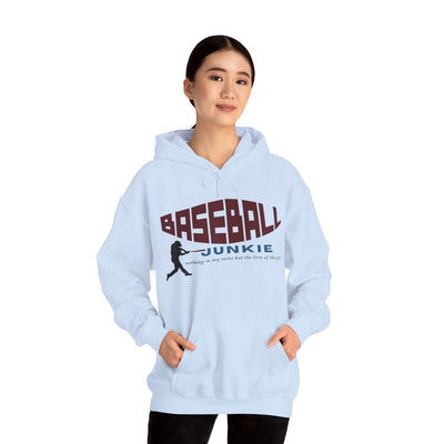 BASEBALL JUNKIE - Unisex Heavy Blend™ Hooded Sweatshirt