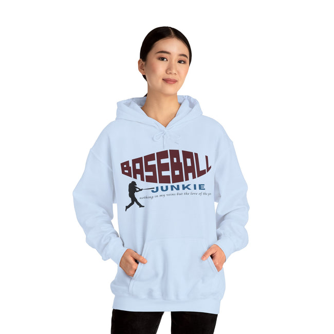 BASEBALL JUNKIE - Unisex Heavy Blend™ Hooded Sweatshirt