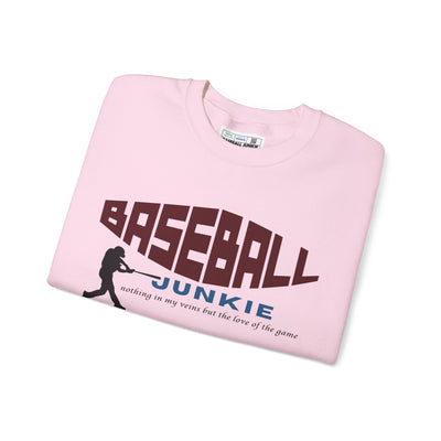 BASEBALL JUNKIE - Unisex Heavy Blend™ Crewneck Sweatshirt