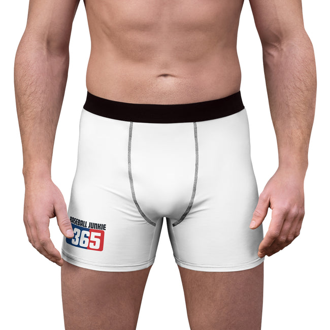 Baseball Junkie 365 Men's Boxer Briefs (AOP)